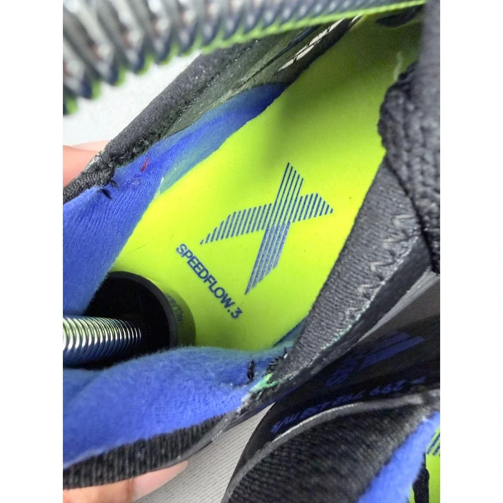 Adidas X Speedflow.3 FG Mens Soccer Cleats Black Blue Pink FY3296 Size 6 NEW